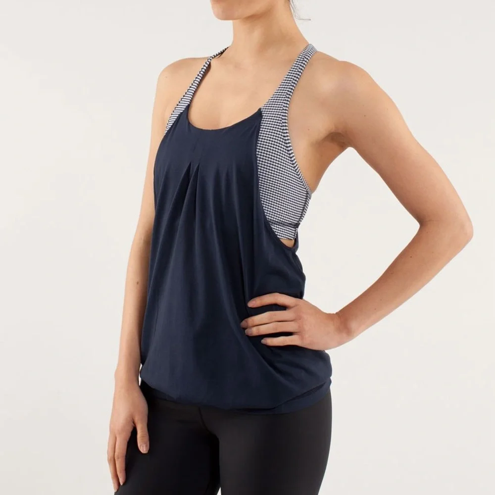 Lululemon Practice Freely Tank | Inkwell | Size 4